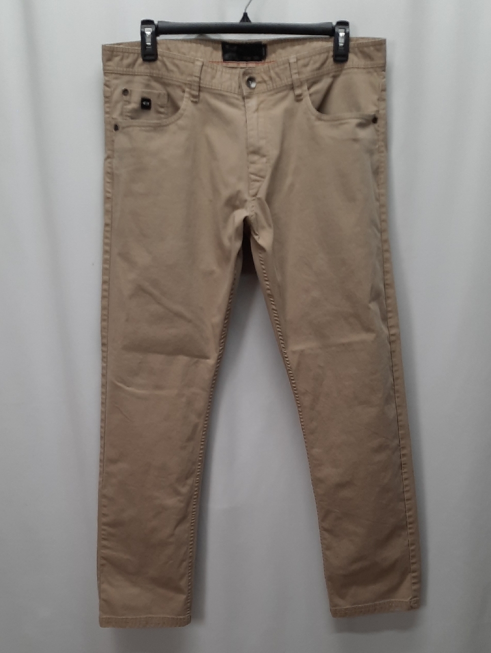 Oakley 50's Pant Mens 38x32 Slim Fit Khaki Chino Pants Stretch Golf Casual